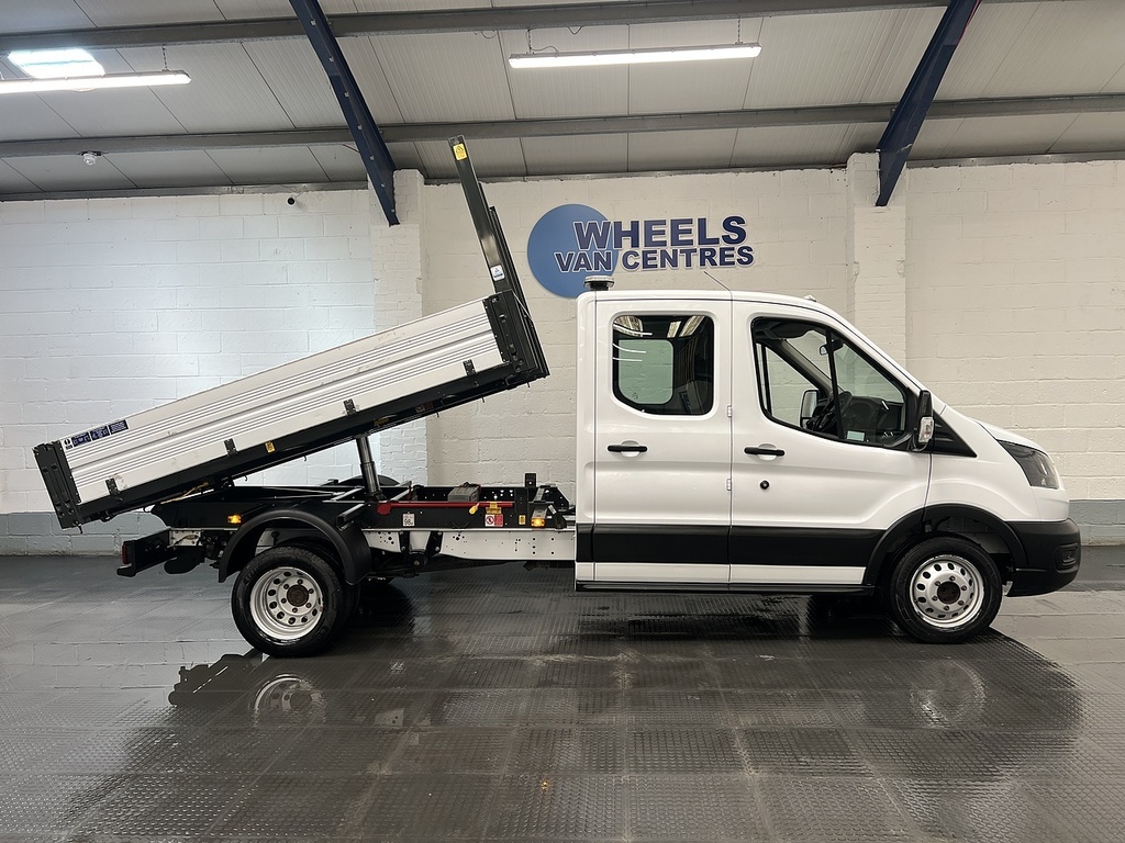 Ford Transit Custom 350 Ecoblue Leader 2.0 Tipper White #5