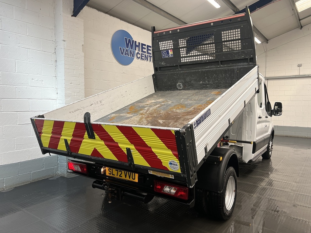 Ford Transit Custom 350 Ecoblue Leader 2.0 Tipper White #4