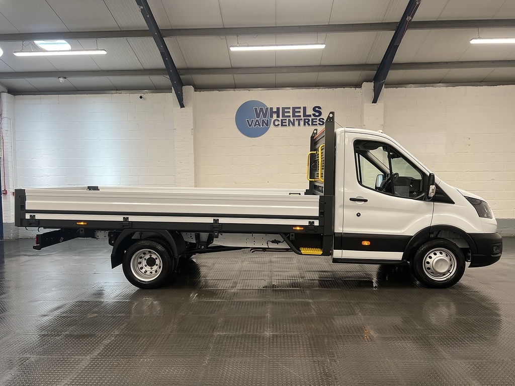 Ford Transit Custom 2.0 350 Ecoblue Leader Dropside White #6