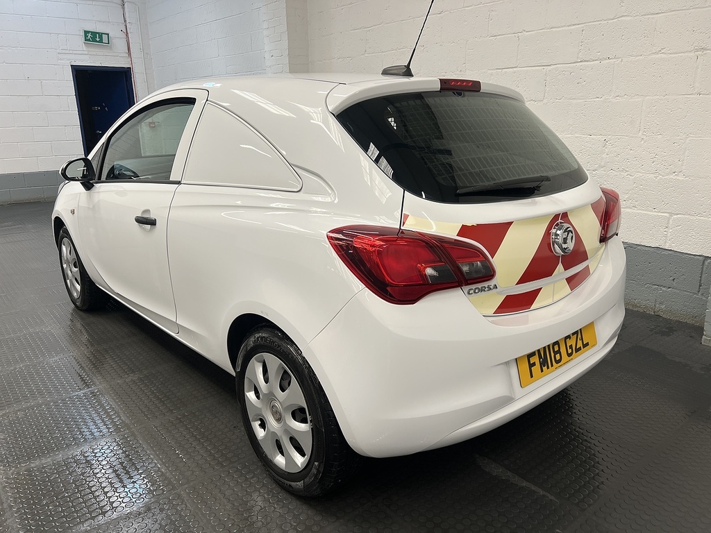 Vauxhall Corsa 1.3 Cdti Ecoflex Car Derived Van White #3