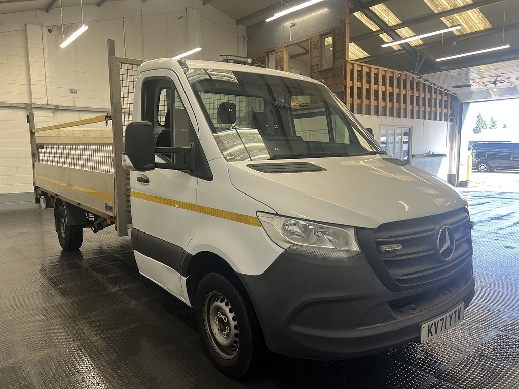 Mercedes-Benz Sprinter 315 Cdi Progressive 2.0 Dropside White #2