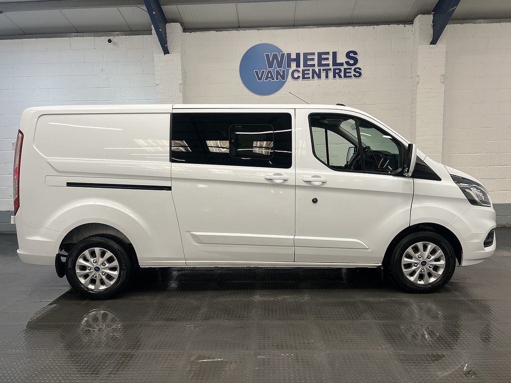 Ford Transit Custom 2.0 320 Ecoblue Limited Crew Van Double Cab Di White #6