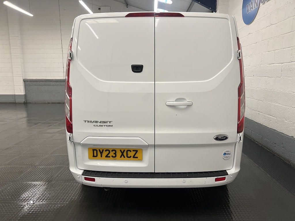 Ford Transit Custom 2.0 320 Ecoblue Limited Crew Van Double Cab Di White #4