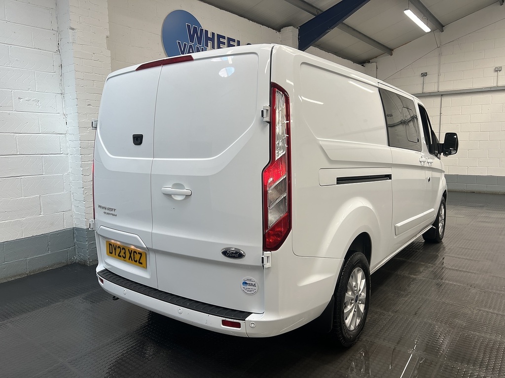 Ford Transit Custom 2.0 320 Ecoblue Limited Crew Van Double Cab Di White #5