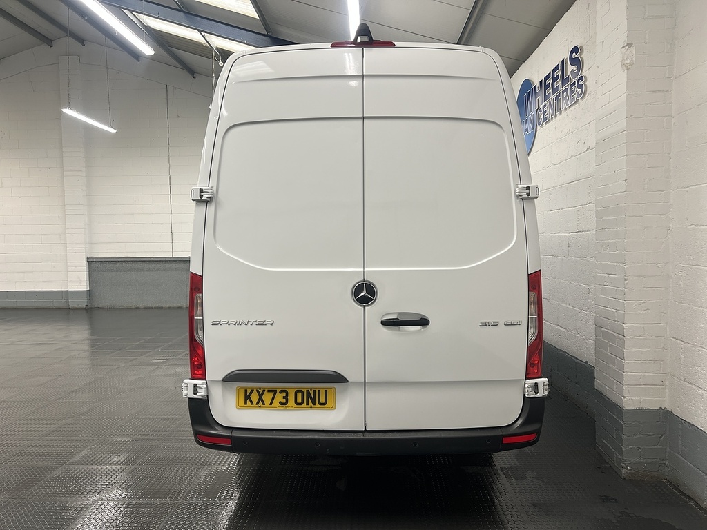Mercedes-Benz Sprinter 2.0 315 Cdi Progressive Panel Van Manua White #4