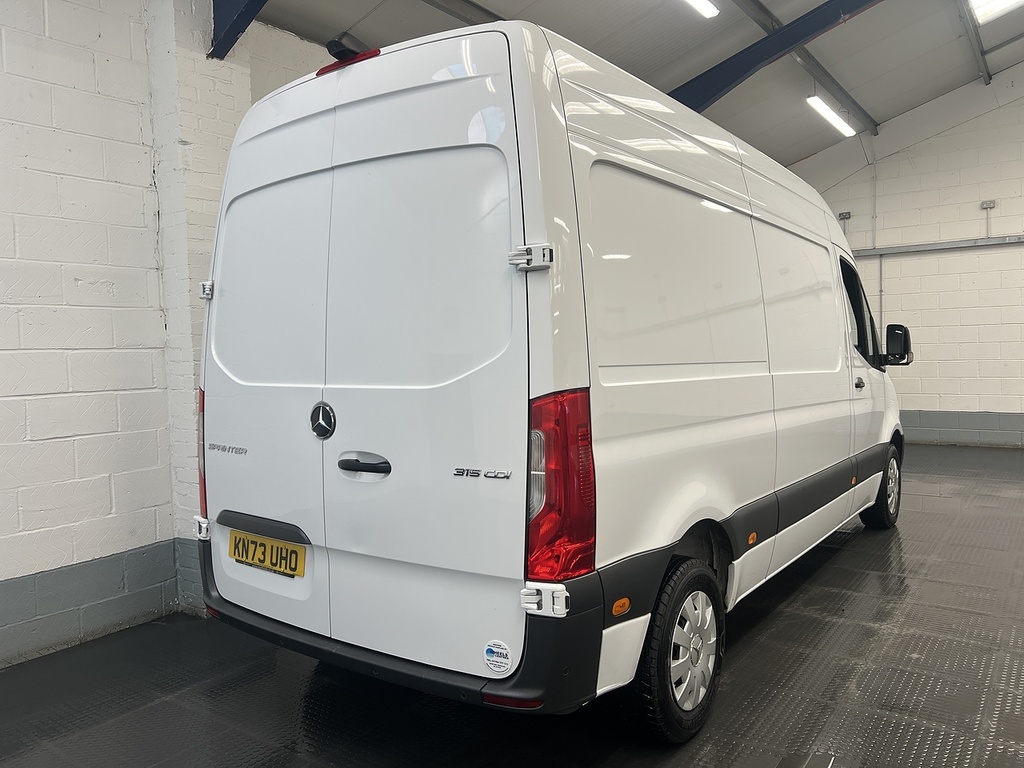 Mercedes-Benz Sprinter 2.0 315 Cdi Premium Panel Van G-tronic White #5