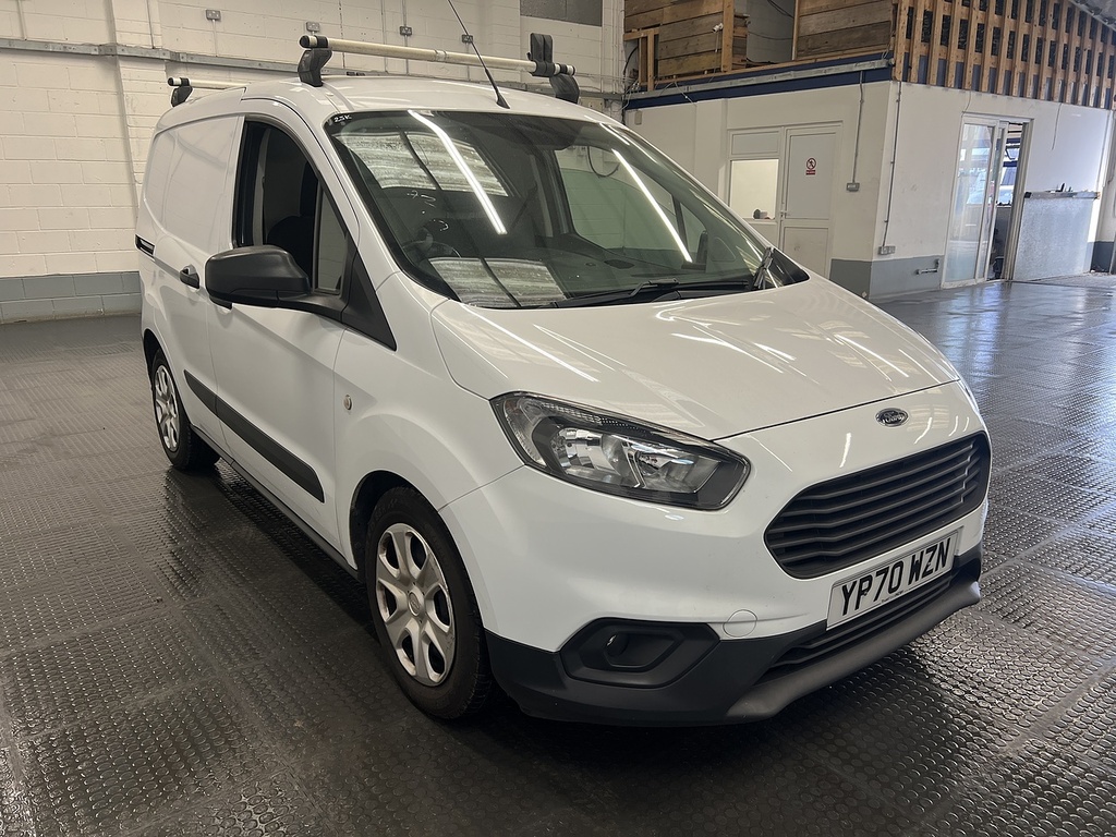 Ford Transit Courier 1.0 Ecoboost Trend Panel Van L1 White #4