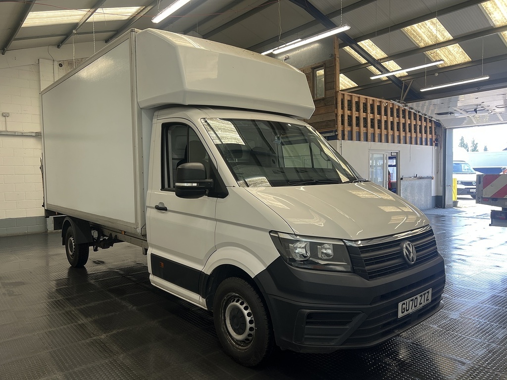Volkswagen Crafter 2.0 Tdi Cr35 Startline Luton Lwb White #2