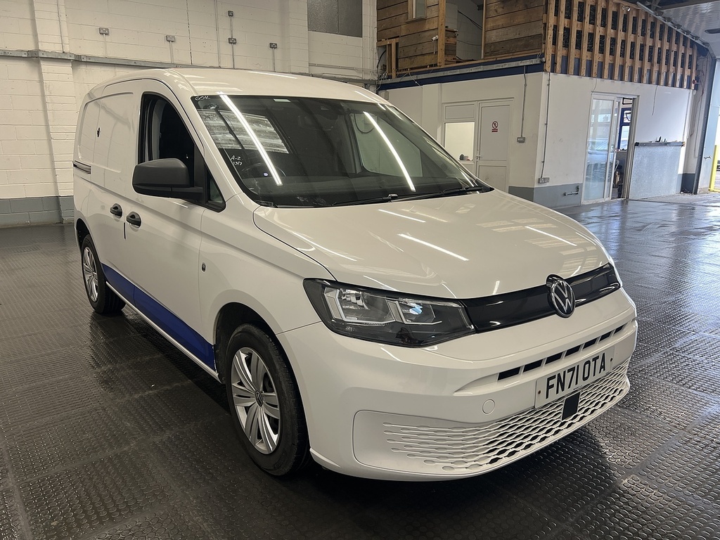 Volkswagen Caddy 2.0 Tdi C20 Commerce Plus Panel Van Dsg White #4