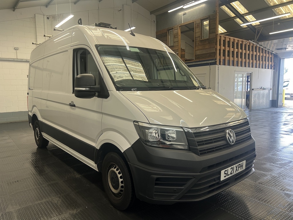 Volkswagen Crafter 2.0 Tdi Cr35 Trendline Panel Van White #4