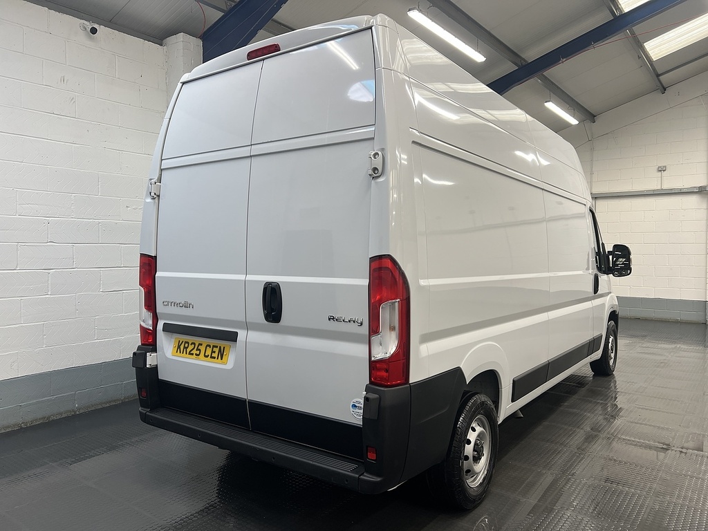 Citroen Relay 2.2 Bluehdi 35 Enterprise Panel Van Man White #5