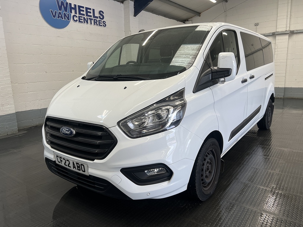 Ford Transit Custom 2.0 320 Ecoblue Trend Kombi Double Cab White
