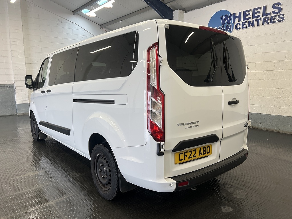 Ford Transit Custom 2.0 320 Ecoblue Trend Kombi Double Cab White #2