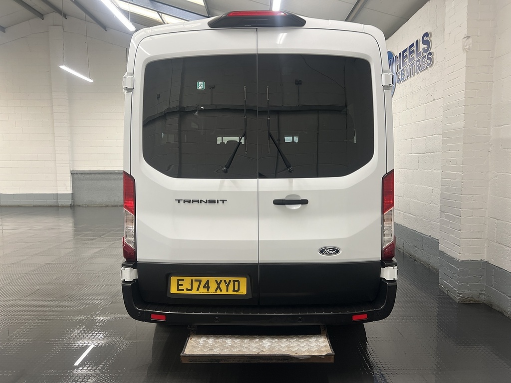 Ford Transit Custom 2.0 410 Ecoblue Trend Minibus Double Cab Diese White #4