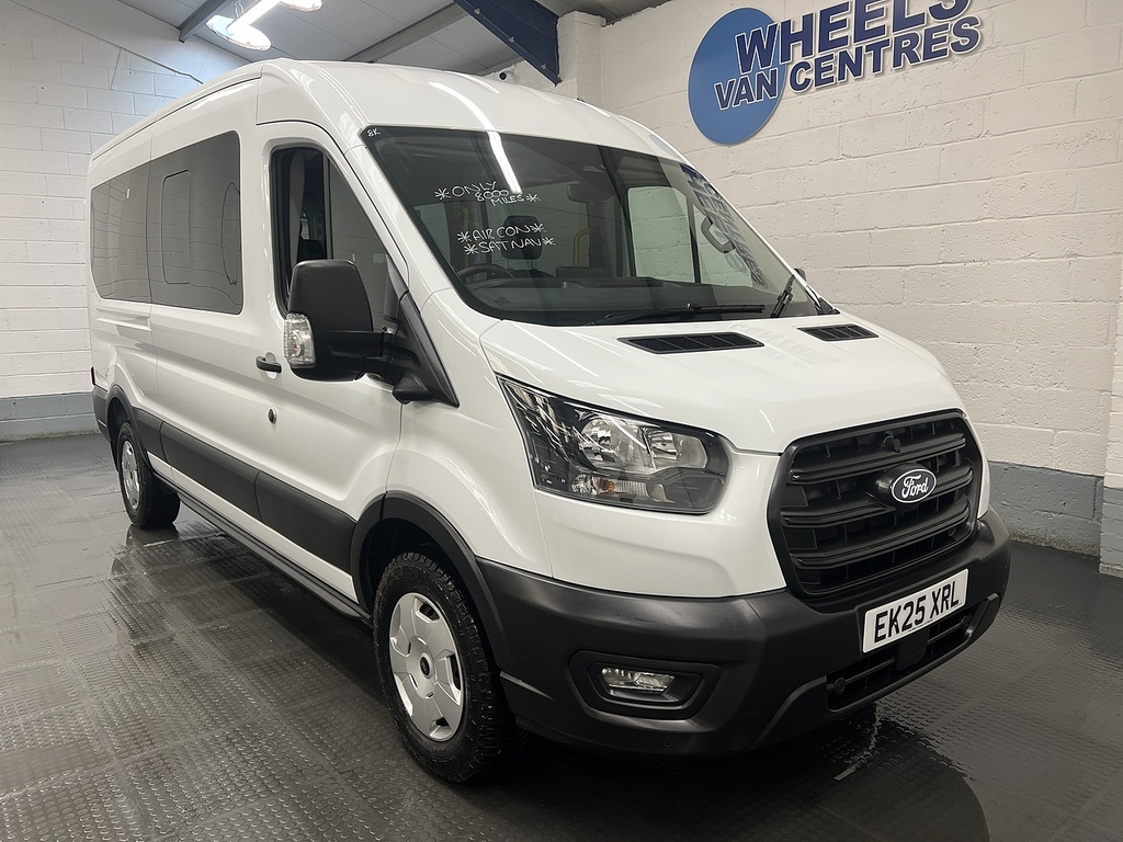 Ford Transit Custom 2.0 410 Ecoblue Trend Minibus Double Cab Diese White #6