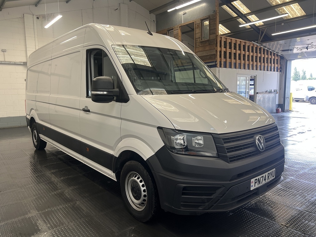 Volkswagen Crafter 2.0 Tdi Cr35 Commerce Panel Van White #4