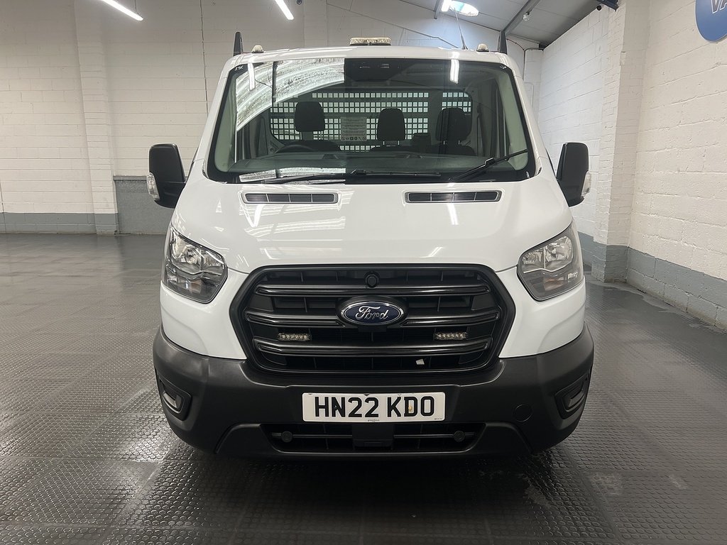 Ford Transit Custom 350 Ecoblue Leader 2.0 Dropside White #6