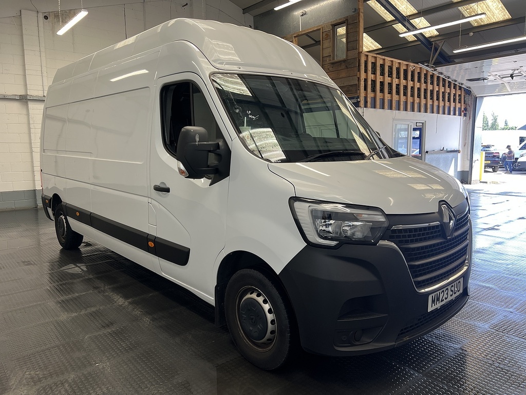 Renault Master 2.3 Dci 35 Business Panel Van Fw White #4