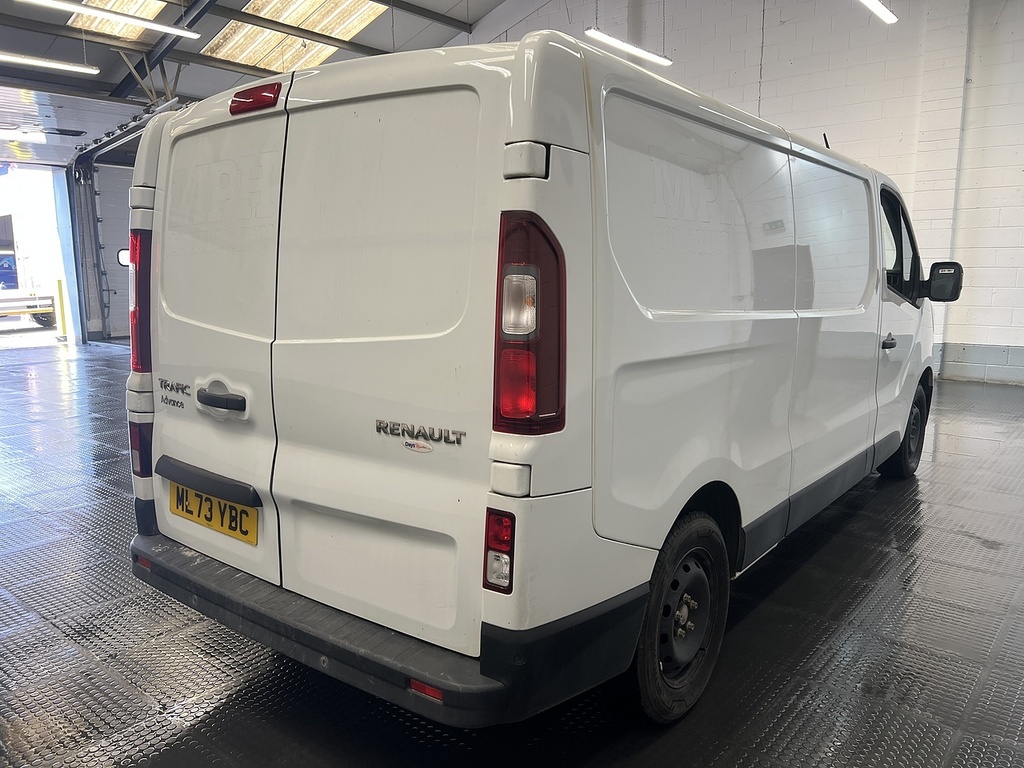 Renault Trafic 2.0 Dci Blue Ll30 Advance Panel Van Man White #2