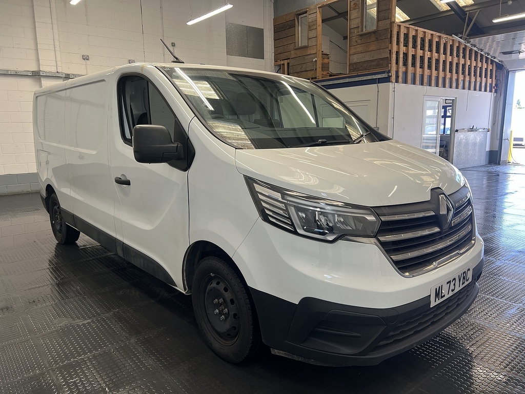 Renault Trafic 2.0 Dci Blue Ll30 Advance Panel Van Man White #3