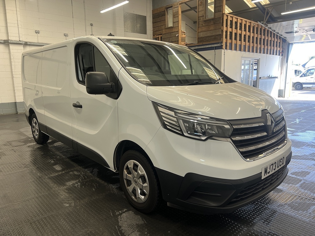 Renault Trafic 2.0 Dci Blue Ll30 Advance Panel Van Man White #4