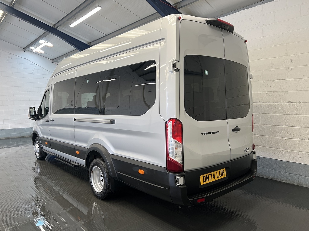 Ford Transit Custom 2.0 460 Ecoblue Trend Minibus Double Cab Diese Silver #3