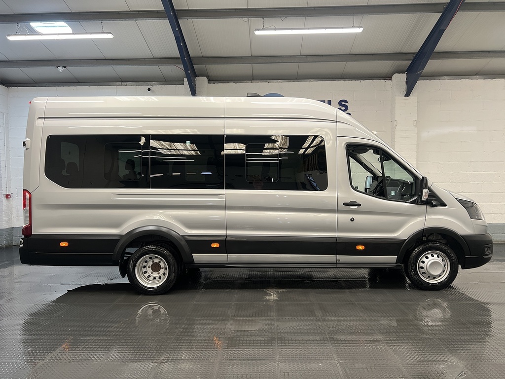 Ford Transit Custom 2.0 460 Ecoblue Trend Minibus Double Cab Diese Silver #6