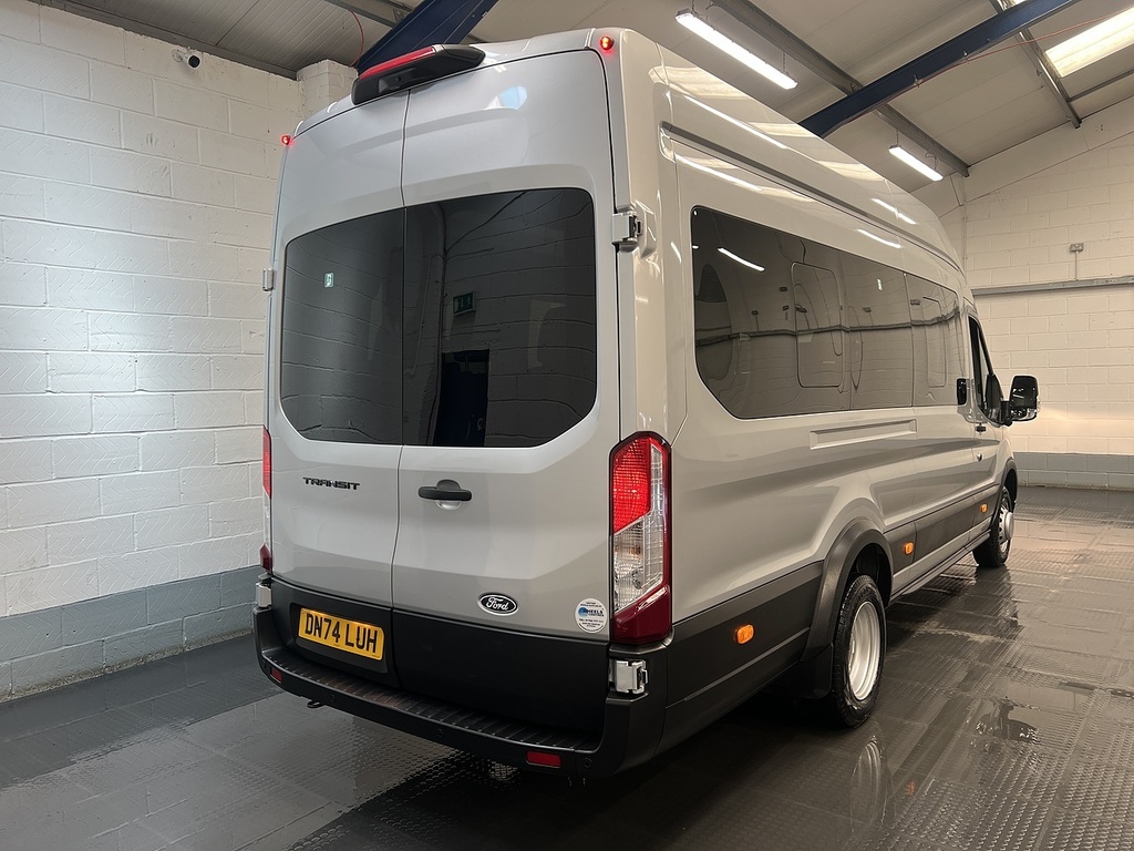 Ford Transit Custom 2.0 460 Ecoblue Trend Minibus Double Cab Diese Silver #5