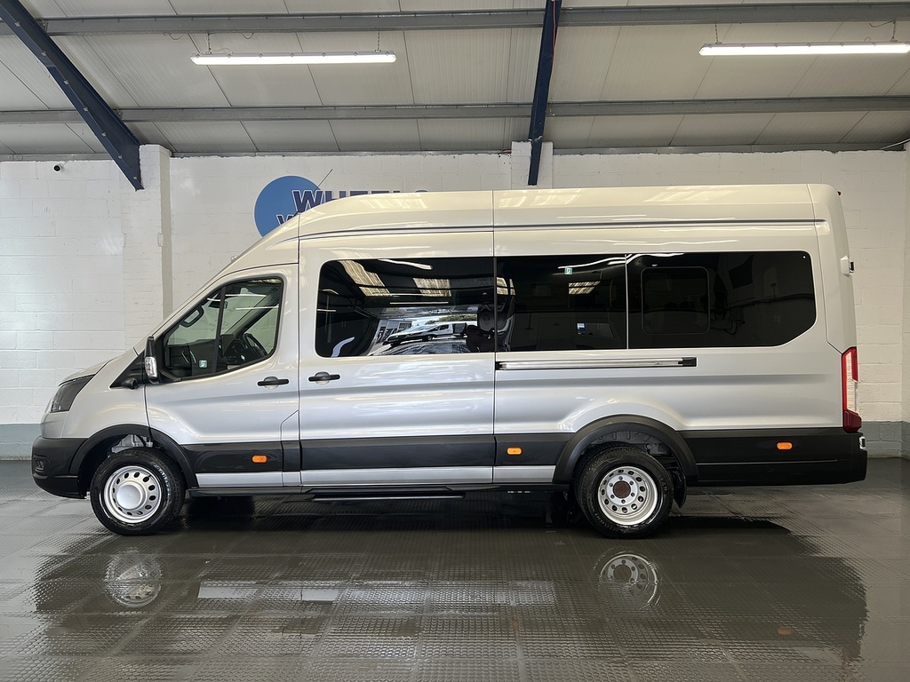 Ford Transit Custom 2.0 460 Ecoblue Trend Minibus Double Cab Diese Silver #2