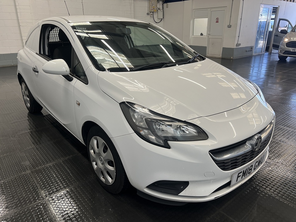 Vauxhall Corsa 1.3 Cdti Ecoflex Car Derived Van White #4