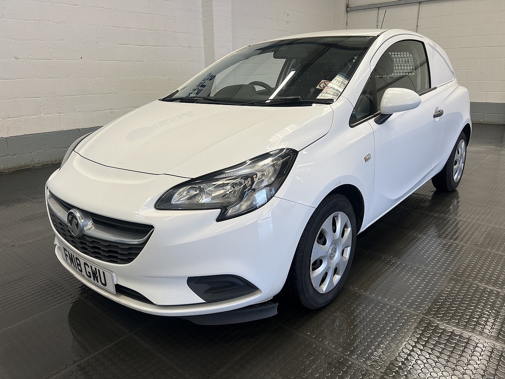 Vauxhall Corsa 1.3 Cdti Ecoflex Car Derived Van White