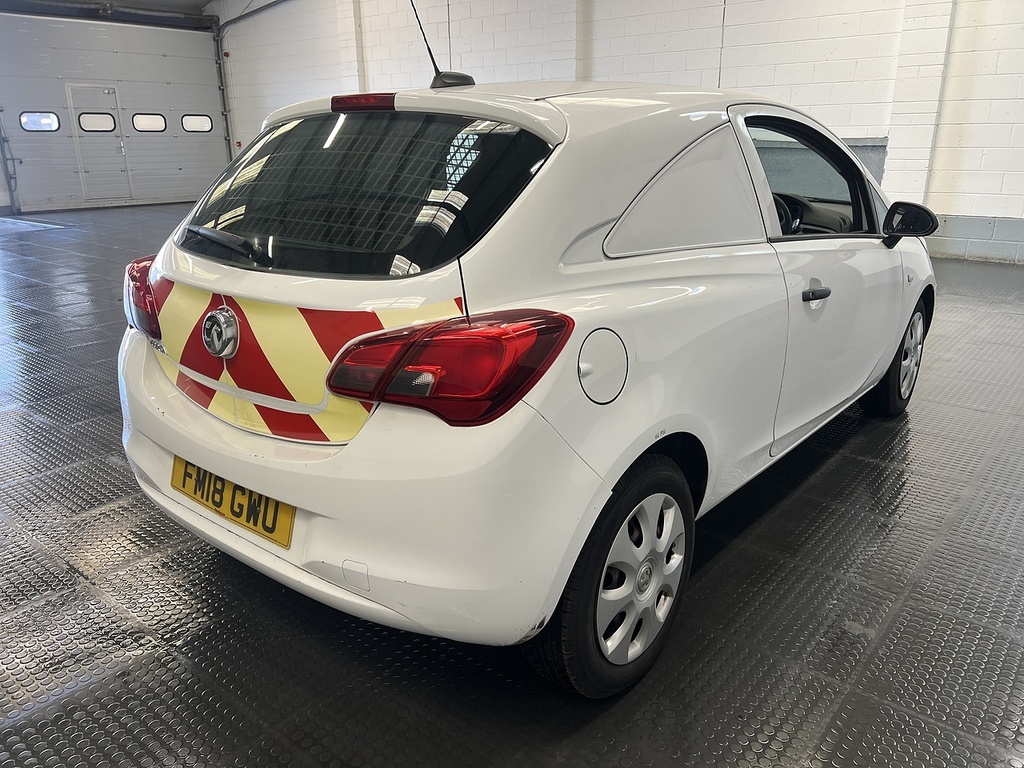 Vauxhall Corsa 1.3 Cdti Ecoflex Car Derived Van White #3