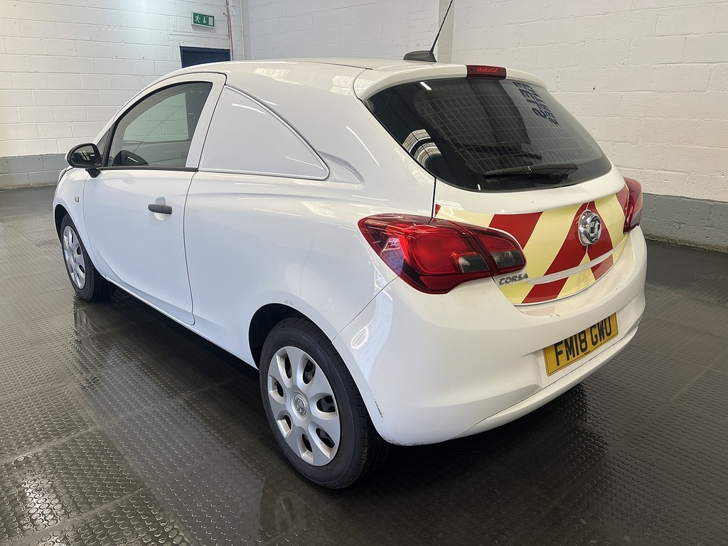 Vauxhall Corsa 1.3 Cdti Ecoflex Car Derived Van White #2