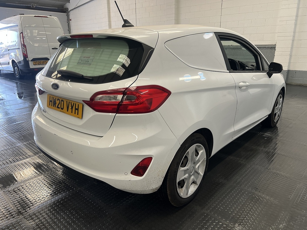 Ford Fiesta 1.5 Tdci Car Derived Van Euro 6 White #3