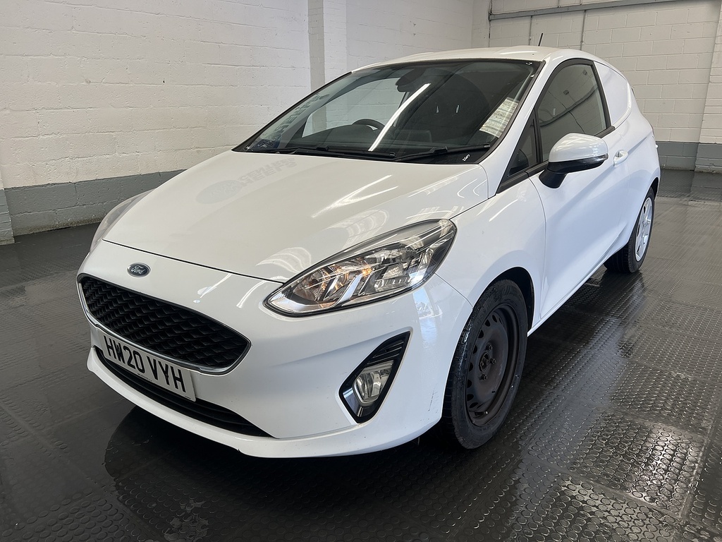 Ford Fiesta 1.5 Tdci Car Derived Van Euro 6 White