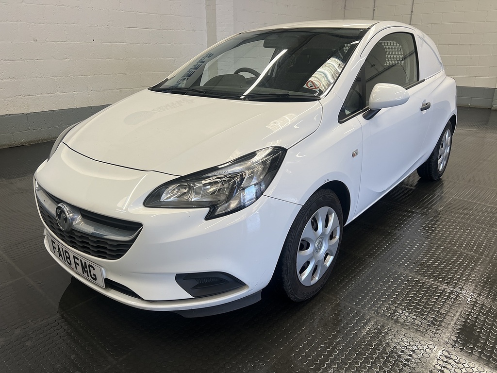 Vauxhall Corsa 1.3 Cdti Ecoflex Car Derived Van White