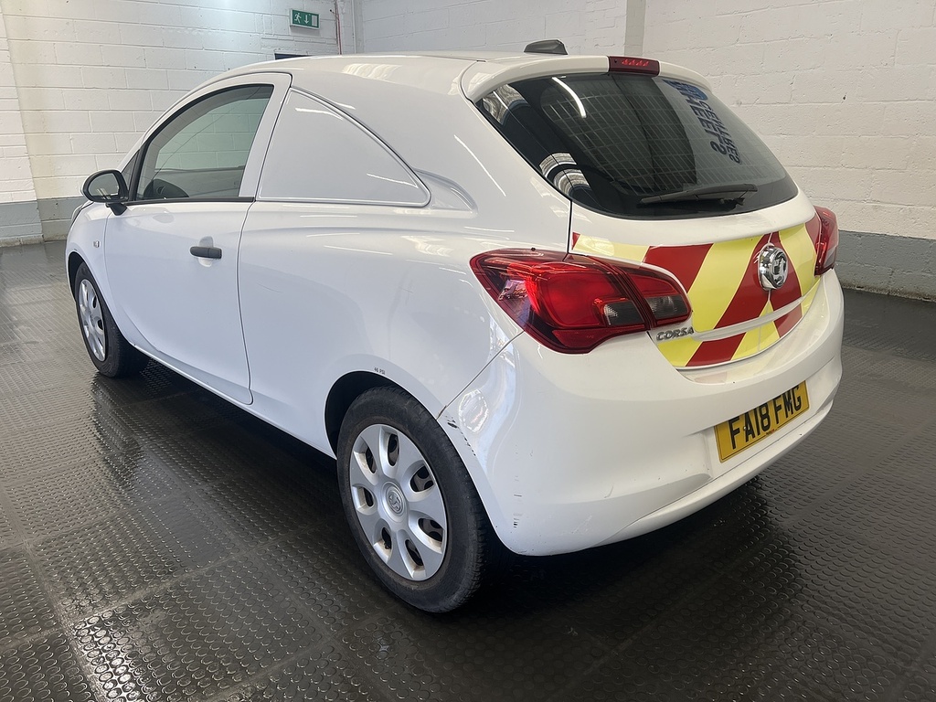 Vauxhall Corsa 1.3 Cdti Ecoflex Car Derived Van White #2