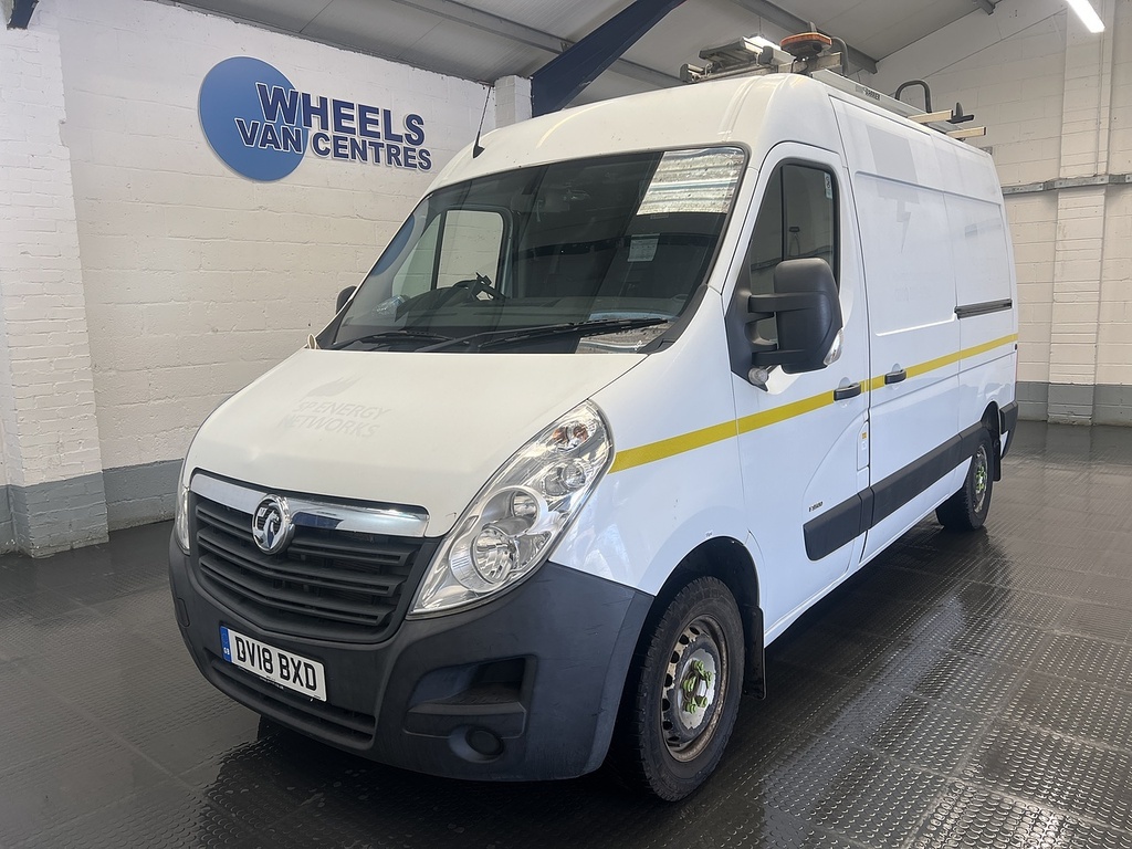 Vauxhall Movano 2.3 Cdti 3500 Panel Van Fwd L2 H White