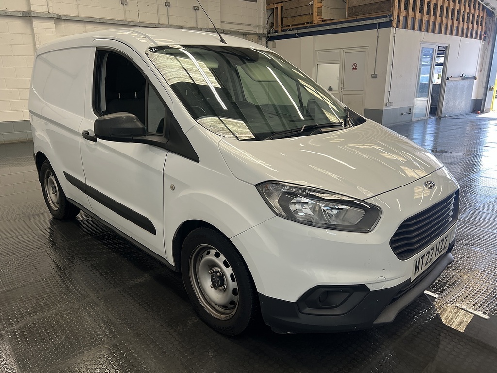 Ford Transit Courier 1.0 Ecoboost Leader Panel Van L1 White #4