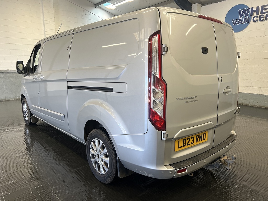 Ford Transit Custom 2.0 300 Ecoblue Limited Panel Van Manua Silver #2