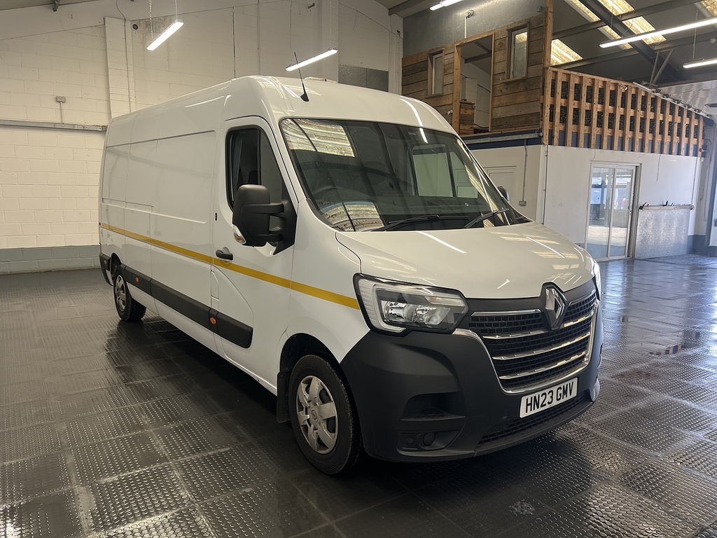 Renault Master 2.3 Dci 35 Business Panel Van F White #4