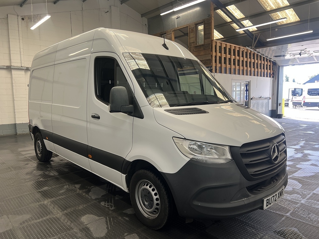 Mercedes-Benz Sprinter 2.0 315 Cdi Progressive Panel Van Manua White #4