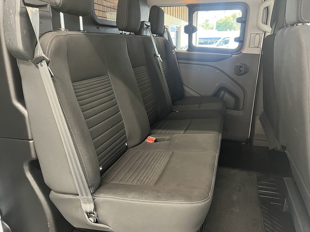 Ford Transit Custom 2.0 320 Ecoblue Limited Crew Van Double Cab Di White #6