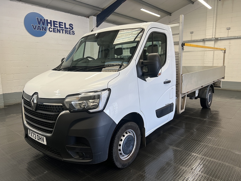 Renault Master 2.3 Dci Energy 35 Business Dropside Man White