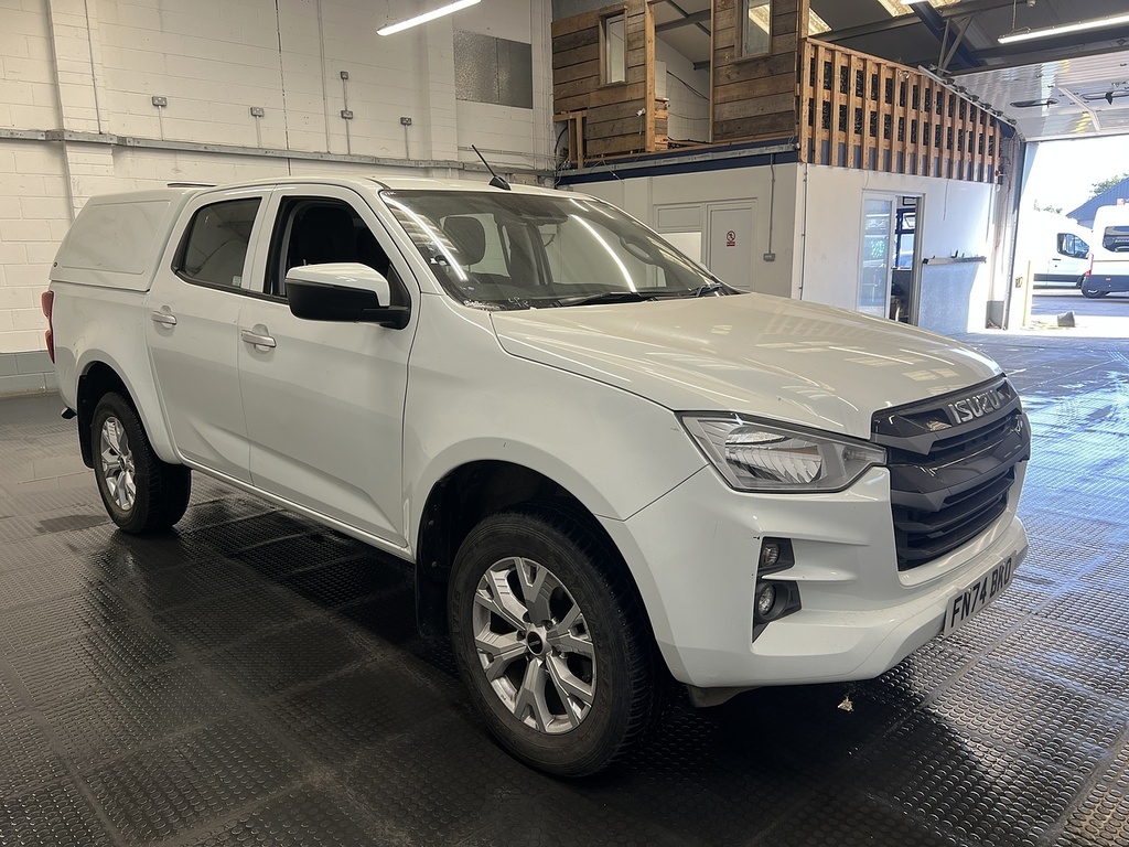 Isuzu D-Max 1.9 Td Dl20 Pickup Double Cab 4W White #4