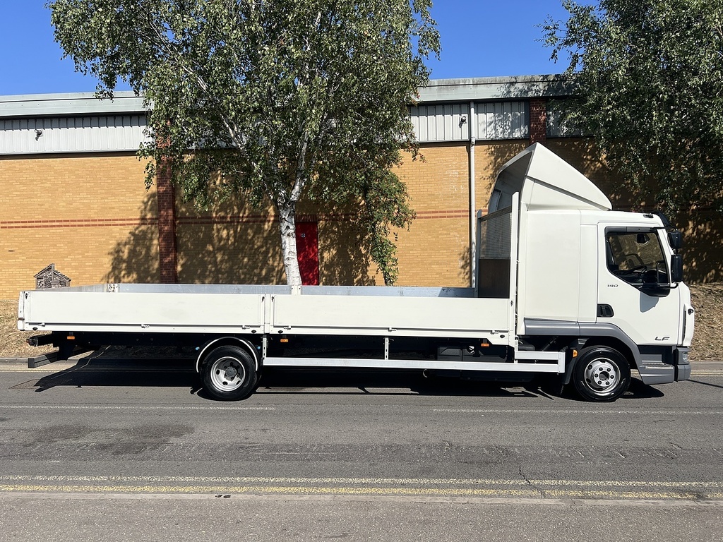 DAF All Models Lf 190 Sleeer Cab Dropside 0.0 Dropside White #6