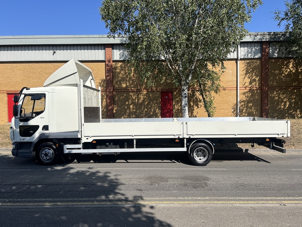 DAF All Models Lf 190 Sleeer Cab Dropside 0.0 Dropside White #2