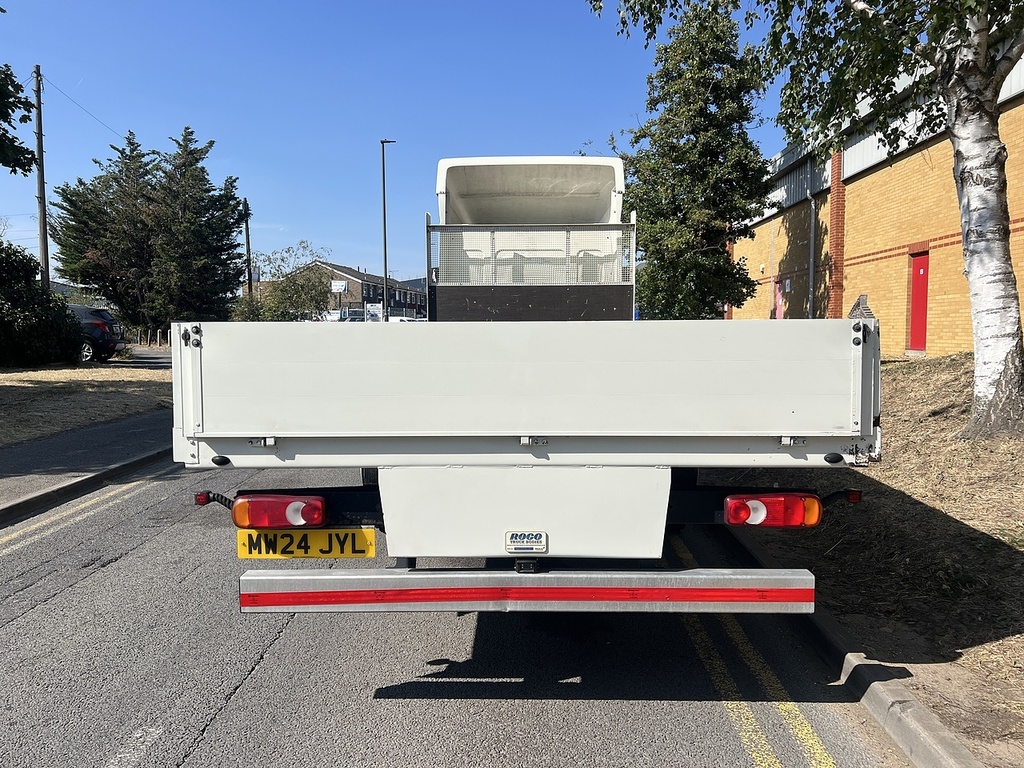 DAF All Models Lf 190 Sleeer Cab Dropside 0.0 Dropside White #4