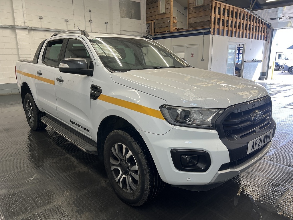 Ford Ranger 2.0 Ecoblue Wildtrak Pickup Double Cab White #4