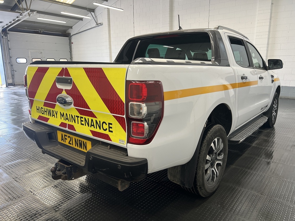 Ford Ranger 2.0 Ecoblue Wildtrak Pickup Double Cab White #3